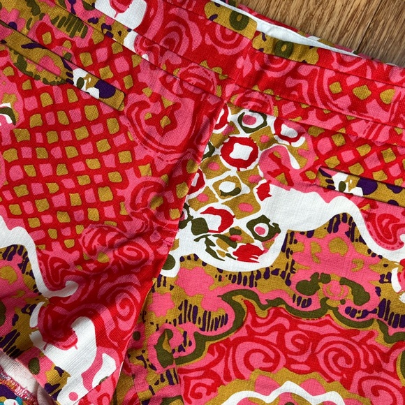 J Crew Ladies Size 6 Multicolor Moroccan Print Shorts 12390 - Picture 3 of 4